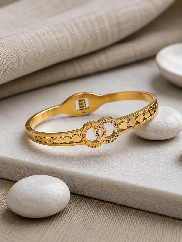 Gold_Stainless_Steel_Crystal_Bangle_Bracelet_For_Women