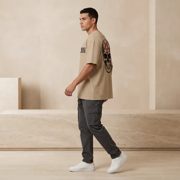Beige_Black_Jack_Graphic_Print_Oversized_T-Shirt_For_Men