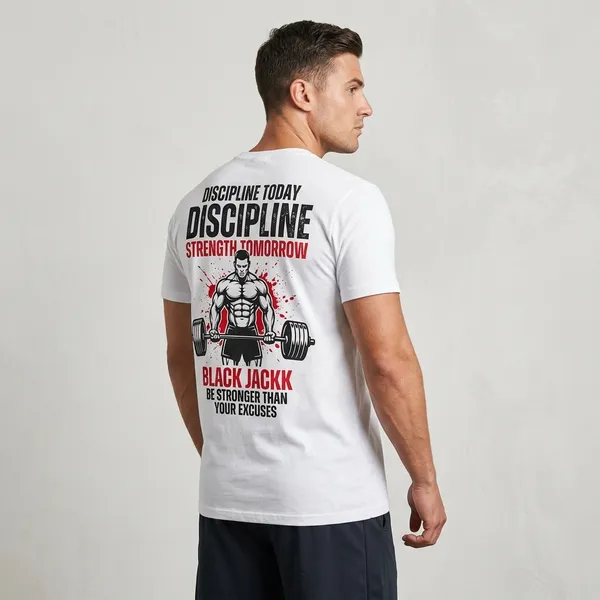 White_Cotton_Motivational_Graphic_Sports_T-Shirt_For_Men
