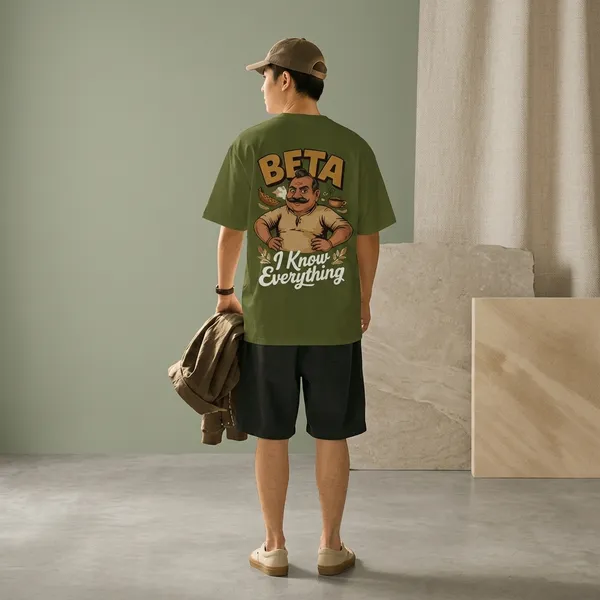 Green_Graphic_Print_Beta_T-Shirt_For_Men