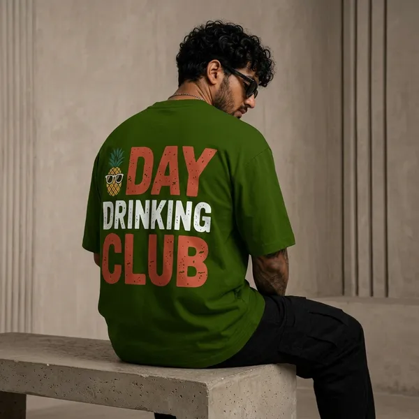 Avocado_Green_Day_Drinking_Club_Oversized_Cotton_T-Shirt