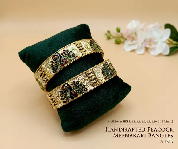 Meenakari_Peacock_Bangles:_Gold_Plated_Indian_Bridal_Jewelry,_Designer_Traditional_Wedding,_Gift