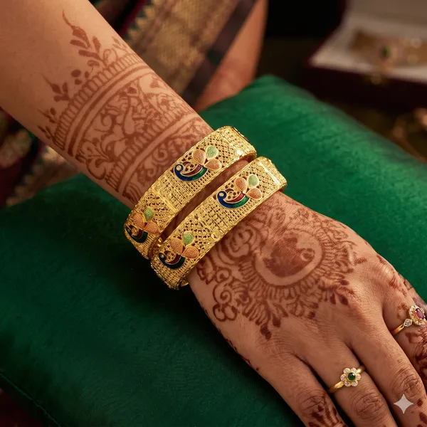 Meenakari_Peacock_Bangles:_Gold_Plated_Indian_Bridal_Jewelry,_Designer_Traditional_Wedding,_Gift