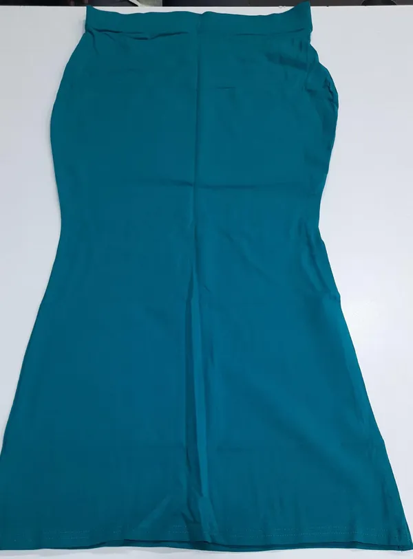 Women'S_Peacock_Blue_Mermaid_Saree_Shaper