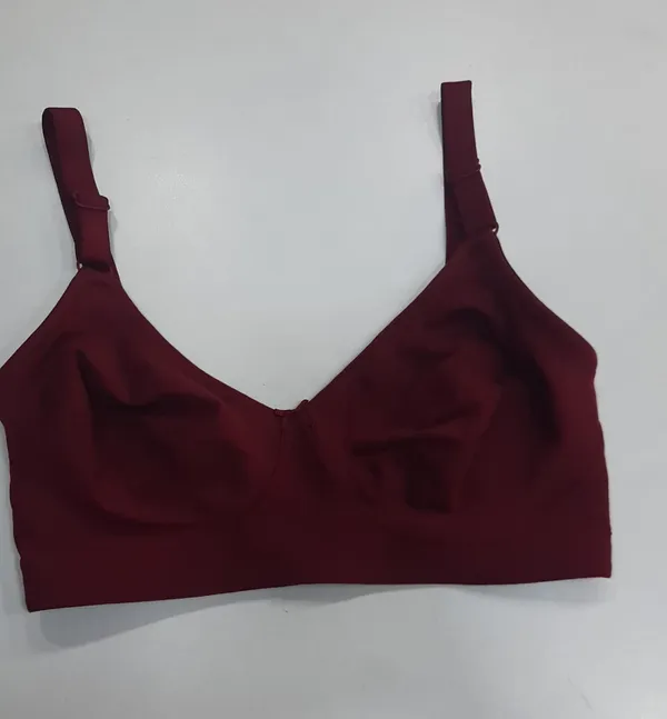 Maroon_Wireless_Non-_Padded_Comfort_Bra