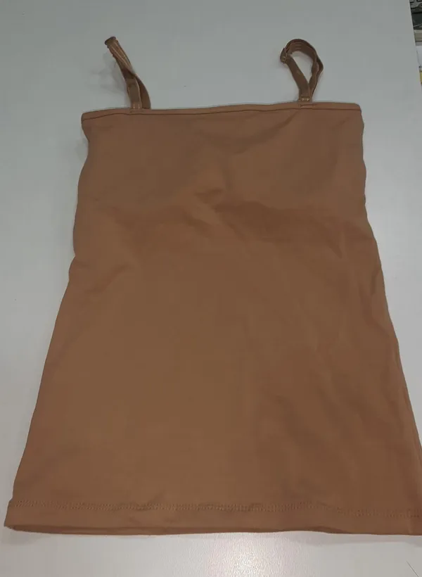 Women'S_Nude_Padded_Camisole_Top_With_Adjustable_Straps_Built_In_Support