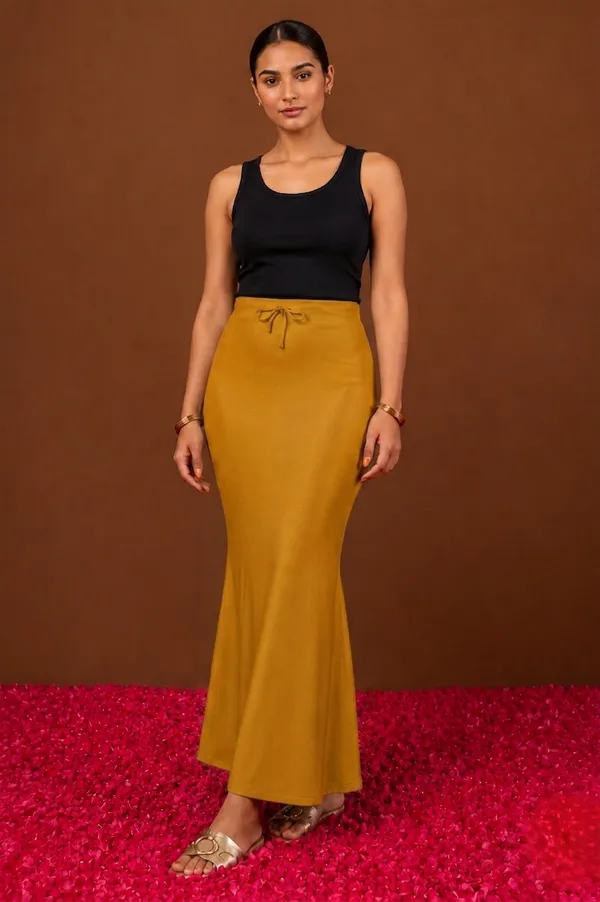 Mustard_Yellow_Mermaid_Saree_Shaper