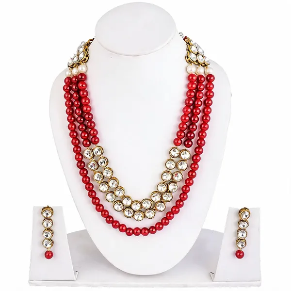 Red_Jewellery_Set_Alloy_For_Women_Pack_Of_1
