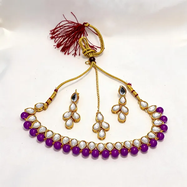 Purple_Jewellery_Set_Alloy_For_Women_Pack_Of_1