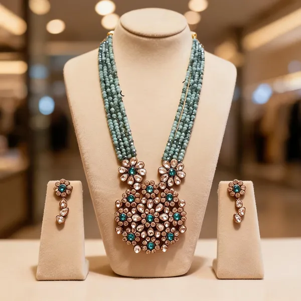 Blue_Jewellery_Set_Alloy_For_Women_Pack_Of_1