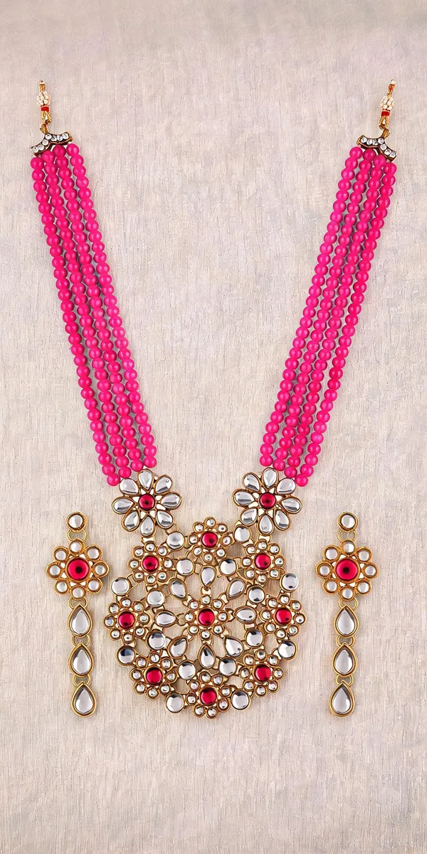 Pink_Jewellery_Set_Alloy_For_Women_Pack_Of_1