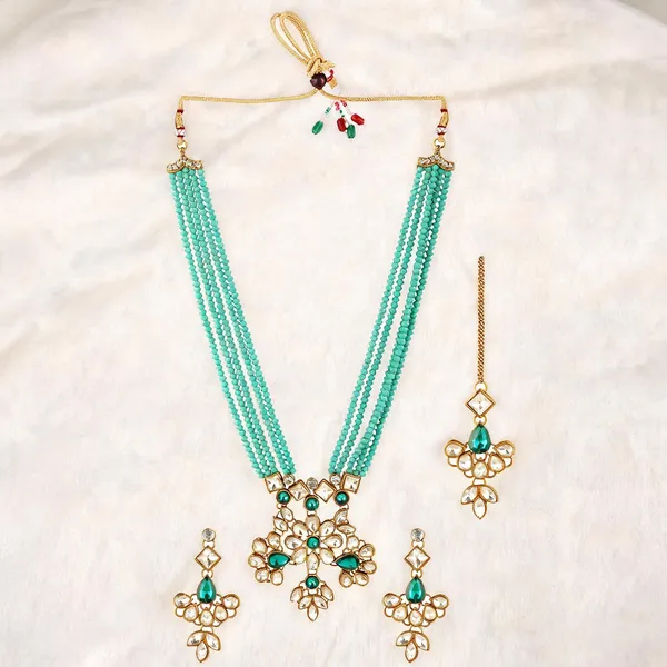 Green_Jewellery_Set_Alloy_For_Women_Pack_Of_1