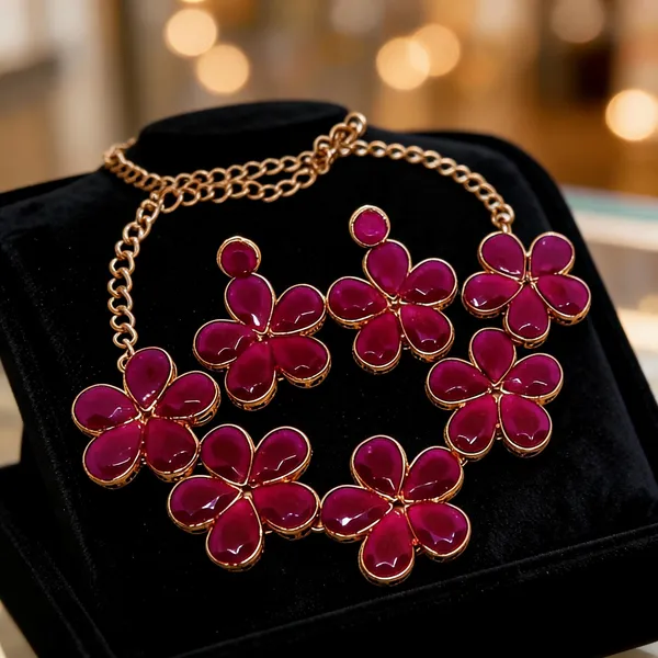 Maroon_Jewellery_Set_Alloy_For_Women_Pack_Of_1