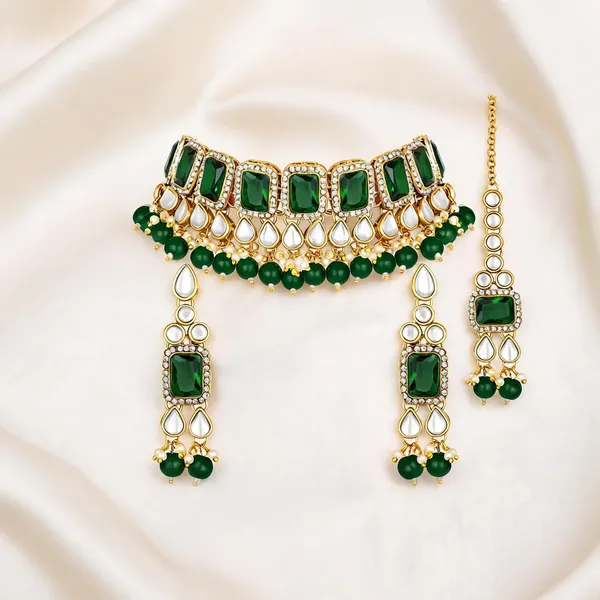 Green_Jewellery_Set_Alloy_For_Women_Pack_Of_1
