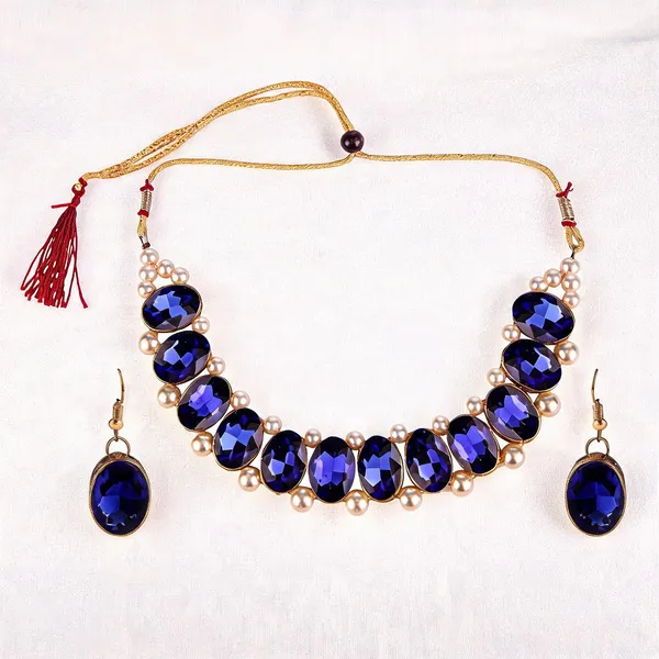 Blue_Jewellery_Set_Alloy_For_Women_Pack_Of_2