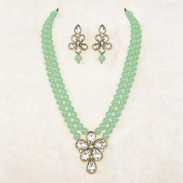 Green_Jewellery_Set_Alloy_For_Women_Pack_Of_1
