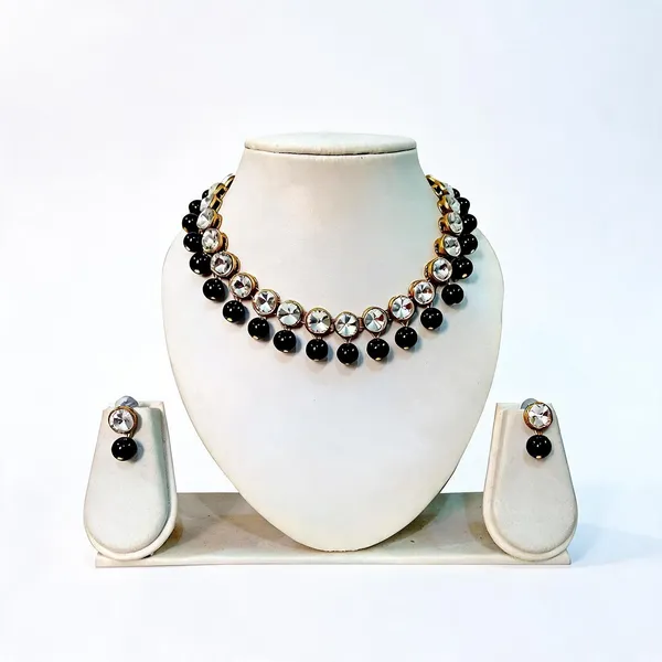Black_Jewellery_Set_Alloy_For_Women_Pack_Of_1