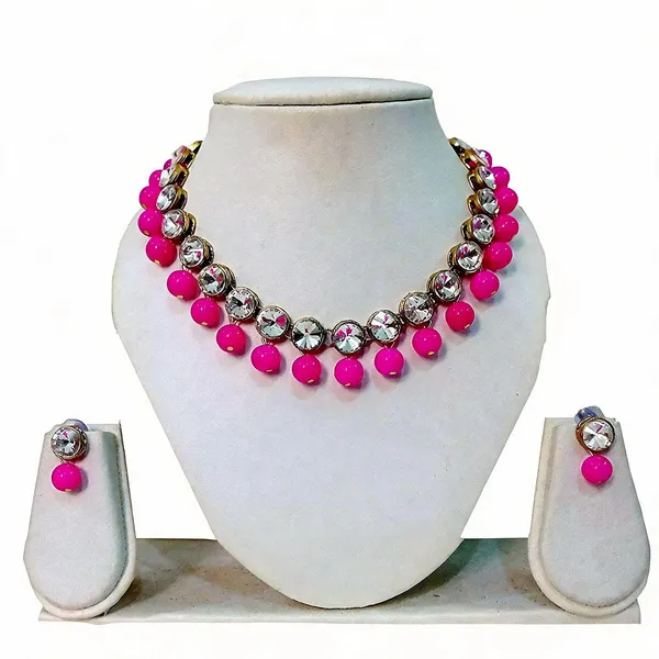 Pink_Jewellery_Set_Alloy_For_Women_Pack_Of_1