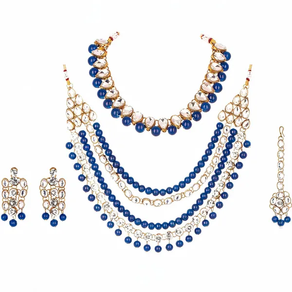 White_Jewellery_Set_Alloy_For_Women_Pack_Of_1