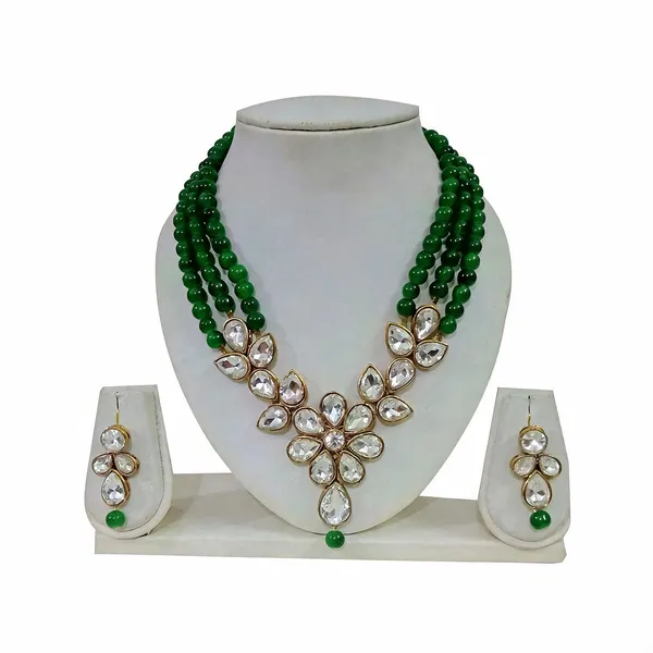 Green_Jewellery_Set_Alloy_For_Women_Pack_Of_1