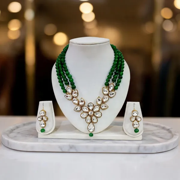 Green_Jewellery_Set_Alloy_For_Women_Pack_Of_1