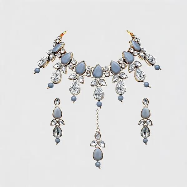 Grey_Jewellery_Set_Alloy_For_Women_Pack_Of_1