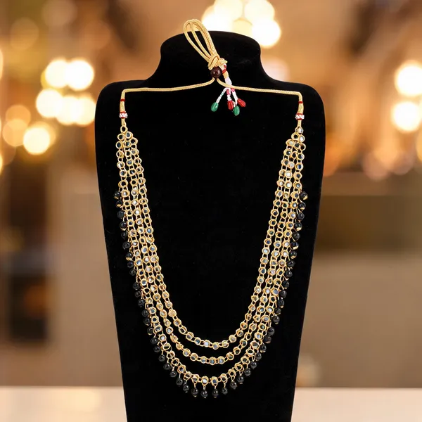 Black_Groom_Mala,_Layered_Necklace_Alloy_For_Groom_Pack_Of_1