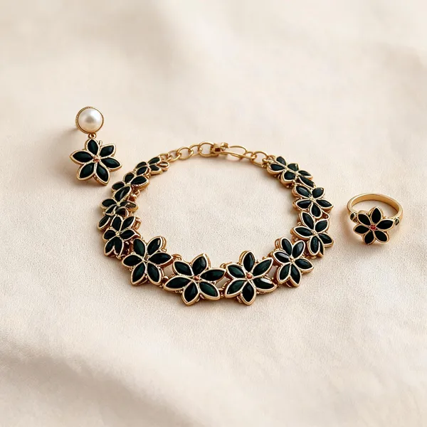 Gold_And_Black_Jewellery_Set_Alloy_For_Women_Pack_Of_1