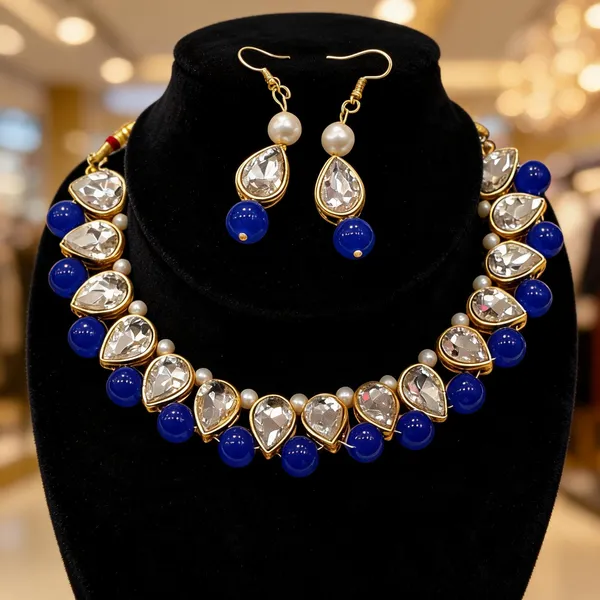 Blue_Jewellery_Set_Alloy_For_Women_Pack_Of_1