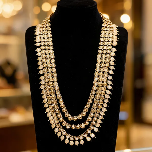 Gold_Groom_Mala,_Layered_Necklace_Alloy_For_Groom_Pack_Of_1