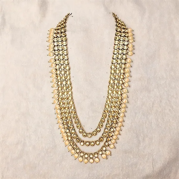 Gold_Groom_Mala,_Layered_Necklace_Alloy_For_Groom_Pack_Of_1