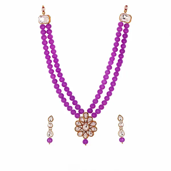 Purple_And_Gold_Jewellery_Set_Alloy_For_Women_Pack_Of_1
