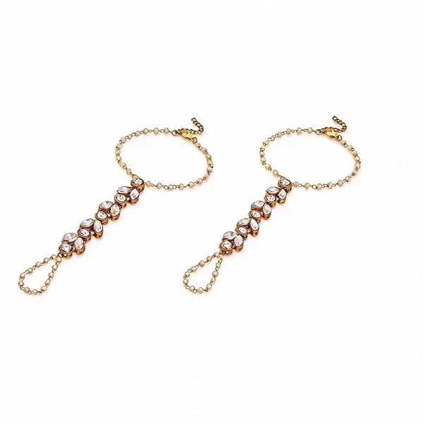 White_Bracelet_Alloy_For_Unisex_Pack_Of_2