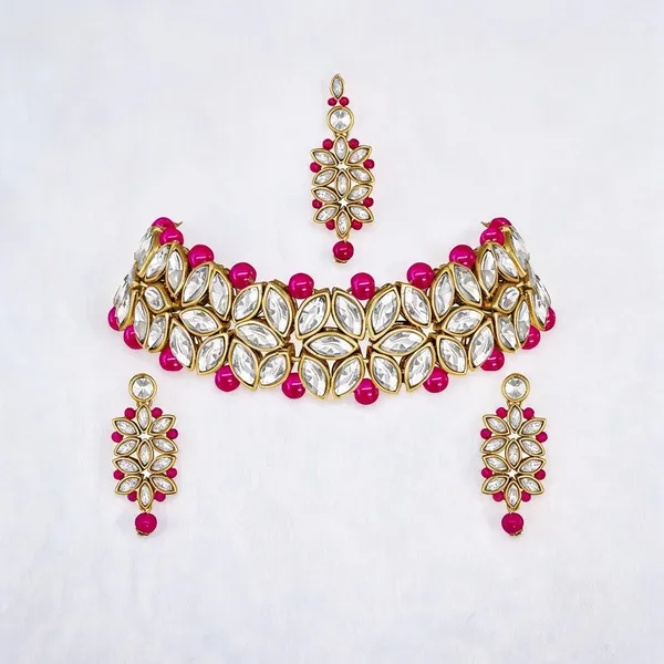 Pink_Jewellery_Set_Alloy_For_Women_Pack_Of_1