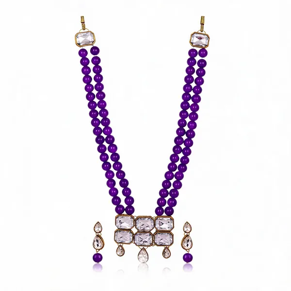 Purple_And_Gold_Jewellery_Set_Alloy_For_Women_Pack_Of_1