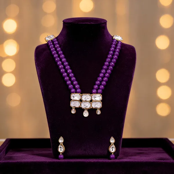 Purple_And_Gold_Jewellery_Set_Alloy_For_Women_Pack_Of_1