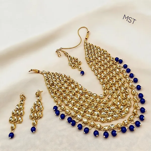 Blue_Jewellery_Set_Alloy_For_Women_Pack_Of_1