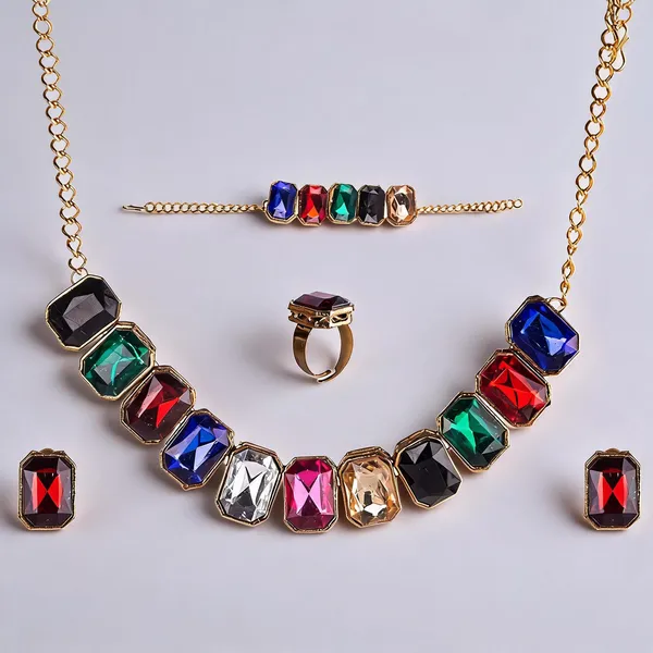 Multicolor_Jewellery_Set_Alloy_For_Women_Pack_Of_1
