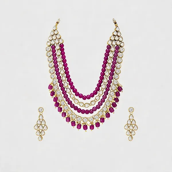 Pink_Jewellery_Set_Alloy_For_Women_Pack_Of_1