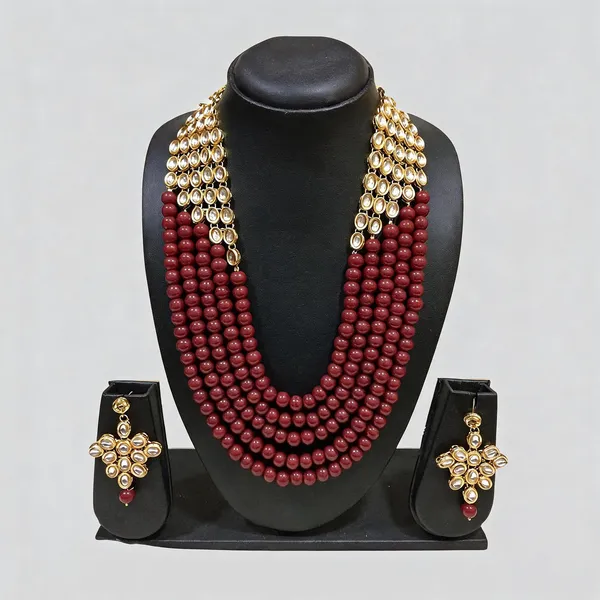 Red_And_Gold_Jewellery_Set_Alloy_For_Women_Pack_Of_1