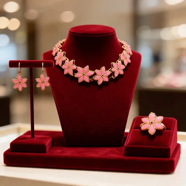 Pink_Jewellery_Set_Alloy_For_Women_Pack_Of_1