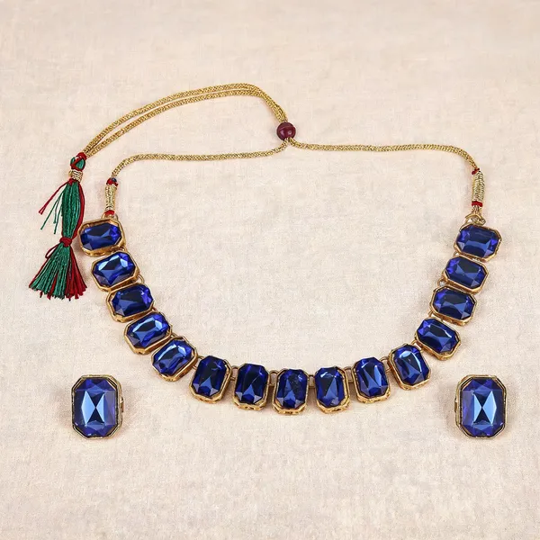 Blue_Jewellery_Set_Alloy_For_Women_Pack_Of_1