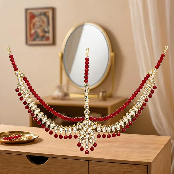 Red_Matha_Patti_Alloy_For_Women_Pack_Of_1