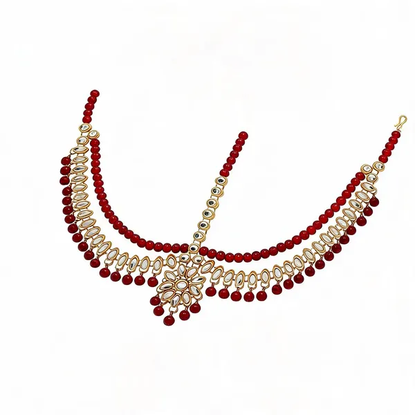 Red_Matha_Patti_Alloy_For_Women_Pack_Of_1