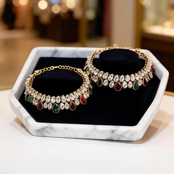 Multicolor_Anklet_Alloy_For_Women_Pack_Of_1