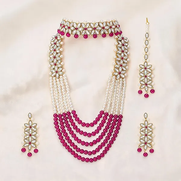 Pink_Jewellery_Set_Alloy_For_Women_Pack_Of_1