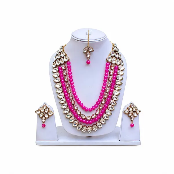 Pink_Jewellery_Set_Alloy_For_Women_Pack_Of_1
