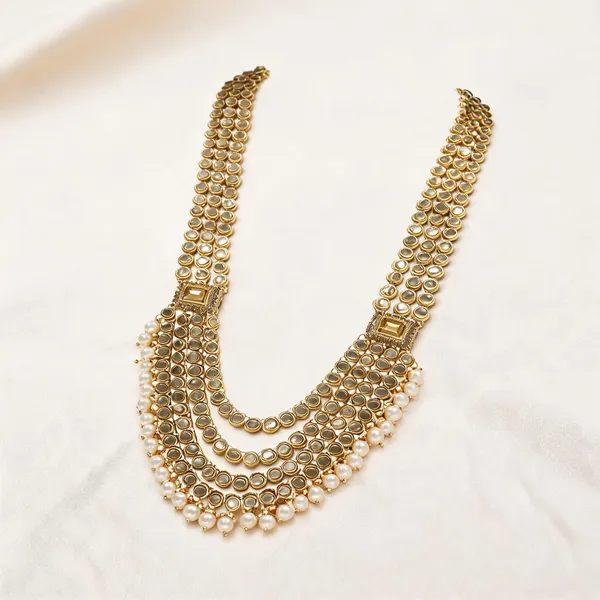 Gold_And_Gold_Layered_Necklace_Alloy_For_Unisex_Pack_Of_1