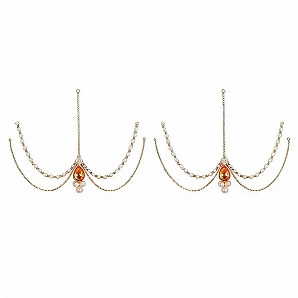 White_Maang_Tikka_Alloy_For_Women_Pack_Of_2