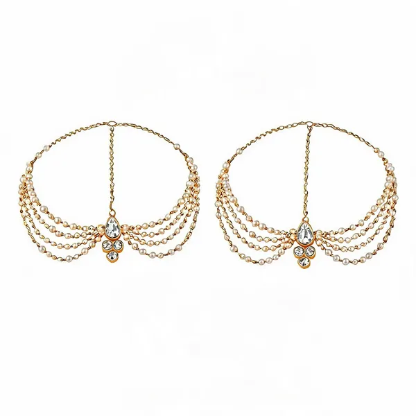 White_Matha_Patti_Alloy_For_Women_Pack_Of_2